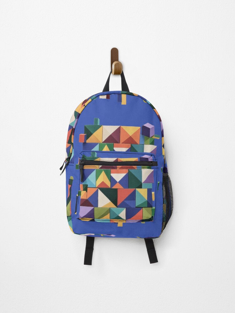 Thumbnail 1 of 3, Backpack, Chromatic Structure designed and sold by abstractengine.