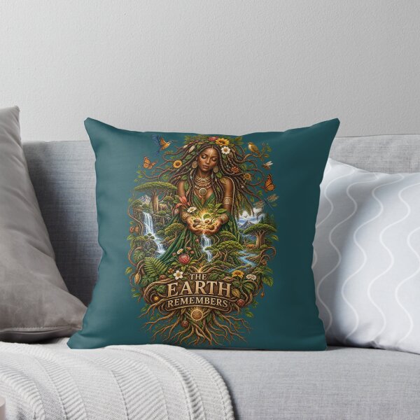 Item preview, The Earth Remembers | Mother Nature Art | Sacred Seed of Life Illustration designed and sold by 'VARI'.