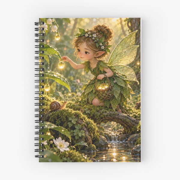 Item preview, The fairy collects dew. designed and sold by ArcaneVisionArt.