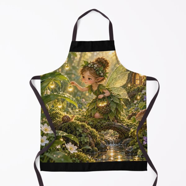 Item preview, The fairy collects dew. designed and sold by ArcaneVisionArt.