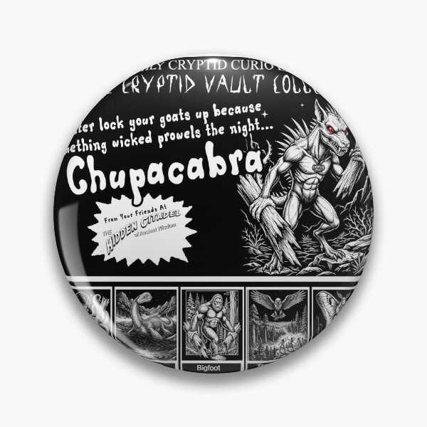 Item preview, Chupacabra Cryptid of the Month designed and sold by HiddenCitadel.
