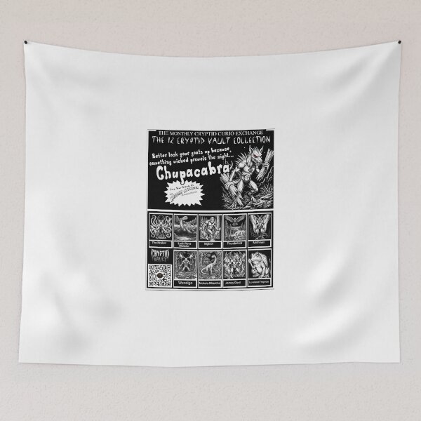 Item preview, Chupacabra Cryptid of the Month designed and sold by HiddenCitadel.