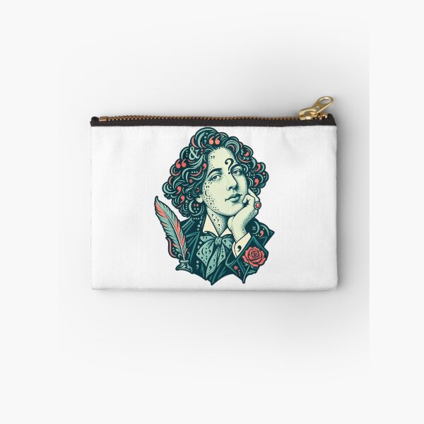 Item preview, Oscar Wilde Portrait Drawn in Punctuation designed and sold by Fenay Designs.