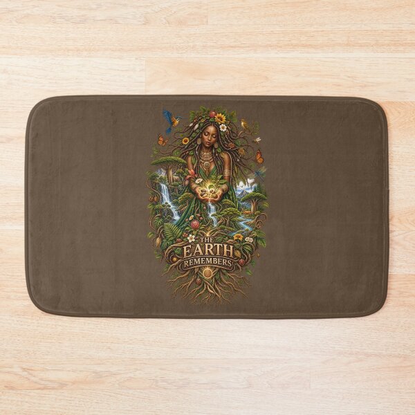 Item preview, The Earth Remembers | Mother Nature Art | Sacred Seed of Life Illustration designed and sold by 'VARI'.