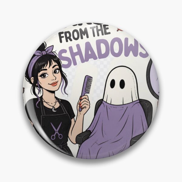 Item preview, Shears From The Shadows – Halloween Hairdresser designed and sold by BachoOffBit.