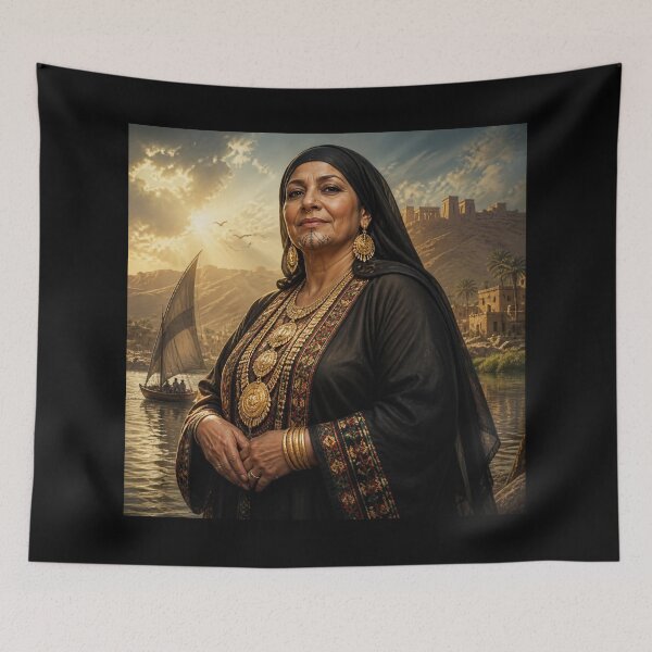 Item preview, Authentic Saidi Woman Upper Egypt Egyptian Culture Sticker designed and sold by KaBaRen.