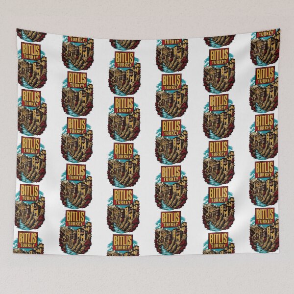 Item preview, Bitlis Turkey Vintage Travel Tourism designed and sold by TravelersGems.