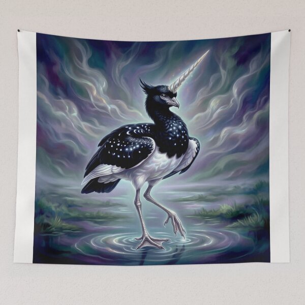 Item preview, Exotic Beautiful Birds - Horned Screamer designed and sold by Helios Be. Lavsh.