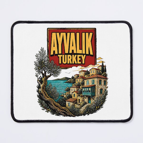 Item preview, Ayvalik Turkey Vintage Travel Tourism designed and sold by TravelersGems.