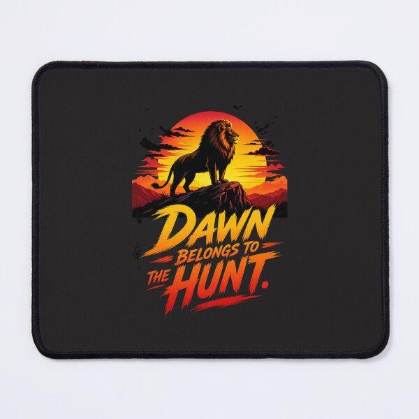 Item preview, Dawn Belongs To The Hunt Fitness Lion Sunrise Art designed and sold by Bennie Singh.