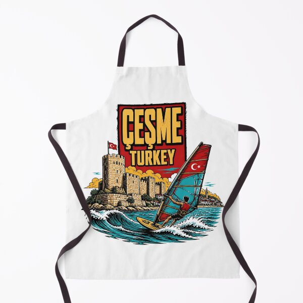 Item preview, Cesme Turkey Vintage Travel Tourism designed and sold by TravelersGems.
