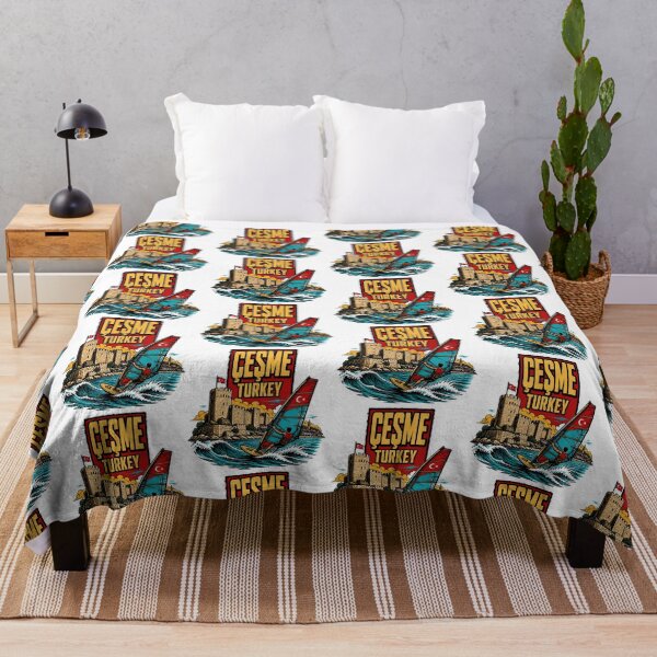 Item preview, Cesme Turkey Vintage Travel Tourism designed and sold by TravelersGems.