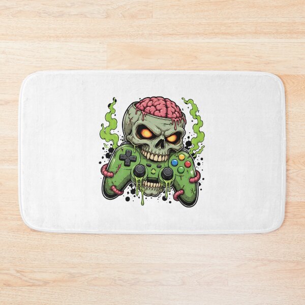 Item preview, Zombie Controller Skull Brain Gaming Apparel designed and sold by SoyLamderma.