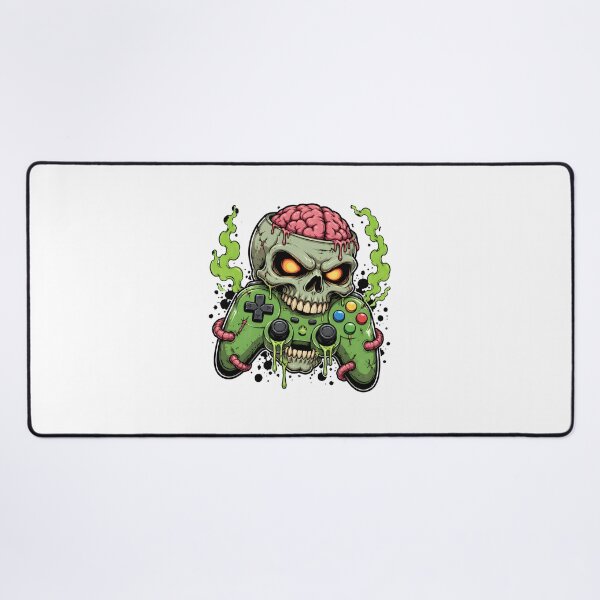 Item preview, Zombie Controller Skull Brain Gaming Apparel designed and sold by SoyLamderma.