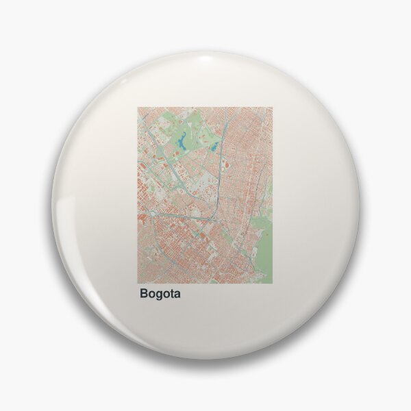 Artikelvorschau, Minimalistische Kartenkunst von Bogotá entworfen und verkauft von MapsNerd.