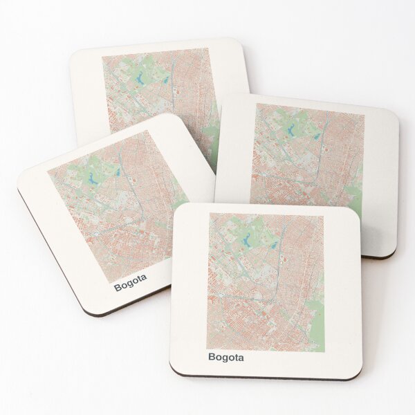 Item preview, Bogota Minimalistic Map Art designed and sold by MapsNerd.