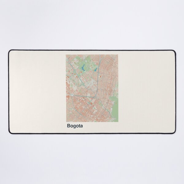 Artikelvorschau, Minimalistische Kartenkunst von Bogotá entworfen und verkauft von MapsNerd.