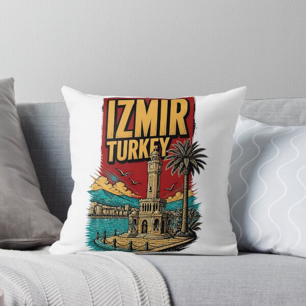Item preview, Izmir Turkey Vintage Travel Tourism designed and sold by TravelersGems.
