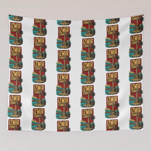 Item preview, Izmir Turkey Vintage Travel Tourism designed and sold by TravelersGems.