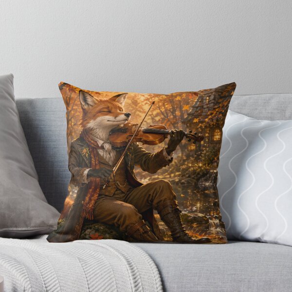 Item preview, The fox plays the violin. designed and sold by ArcaneVisionArt.