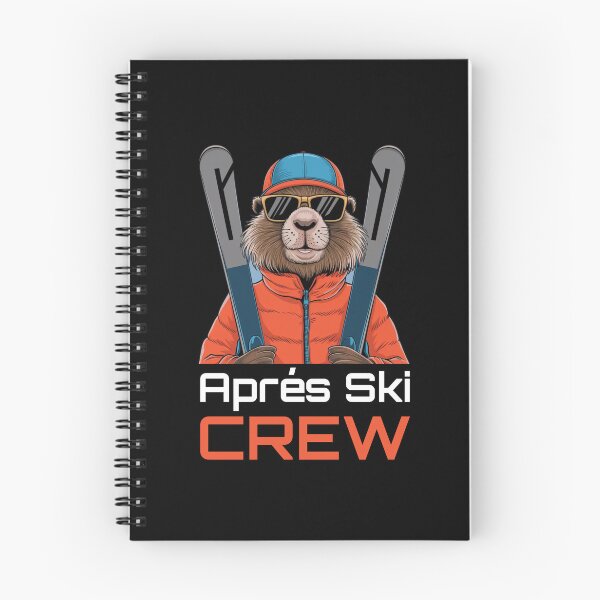 Item preview, Ski Crew Skiers Après-Ski Winter Holiday designed and sold by Loona97.