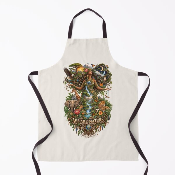 Item preview, We Are Nature | Earth Goddess Art | Sacred Unity of Life Illustration designed and sold by 'VARI'.
