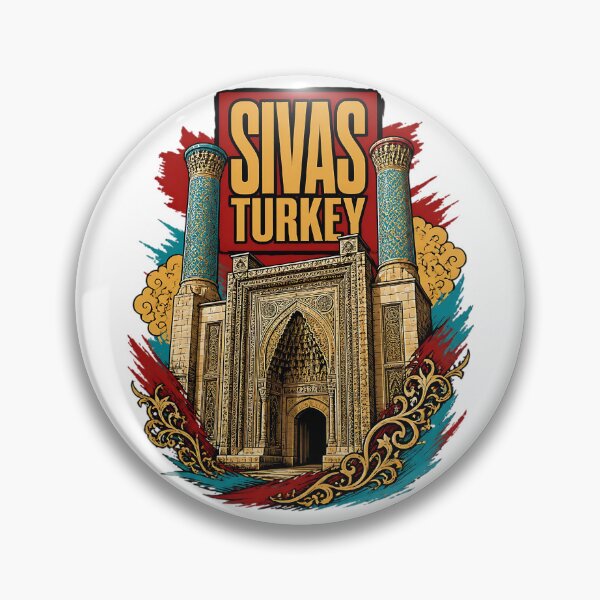Item preview, Sivas Turkey Vintage Travel Tourism designed and sold by TravelersGems.