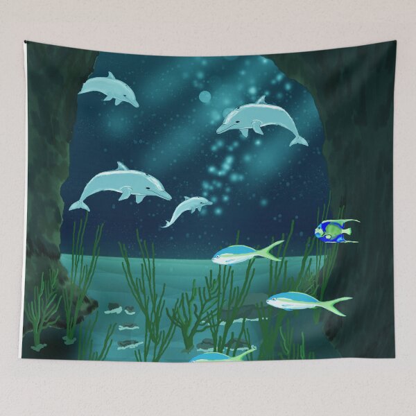 Item preview, Dolphins Deep Underwater Cave Dive designed and sold by IammeemmaI.