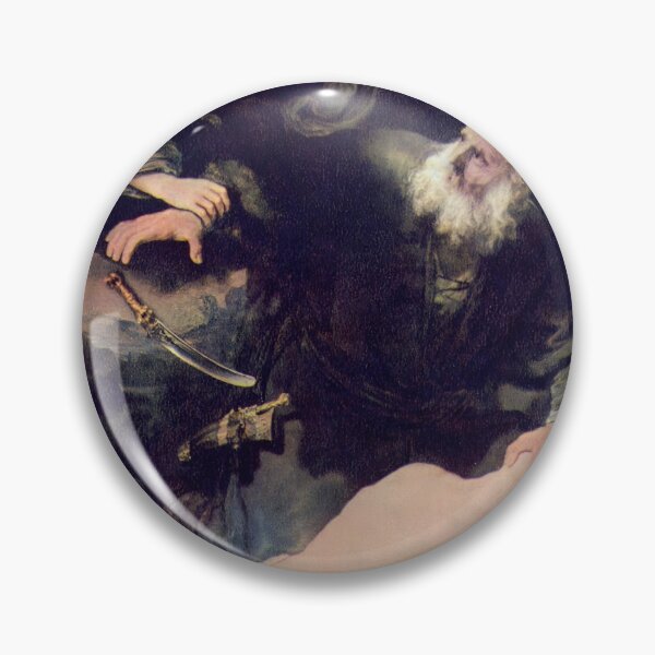 Item preview, Rembrandt's The Sacrifice of Isaac – Baroque biblical drama designed and sold by Shoupay.