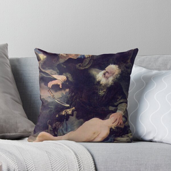 Item preview, Rembrandt's The Sacrifice of Isaac – Baroque biblical drama designed and sold by Shoupay.