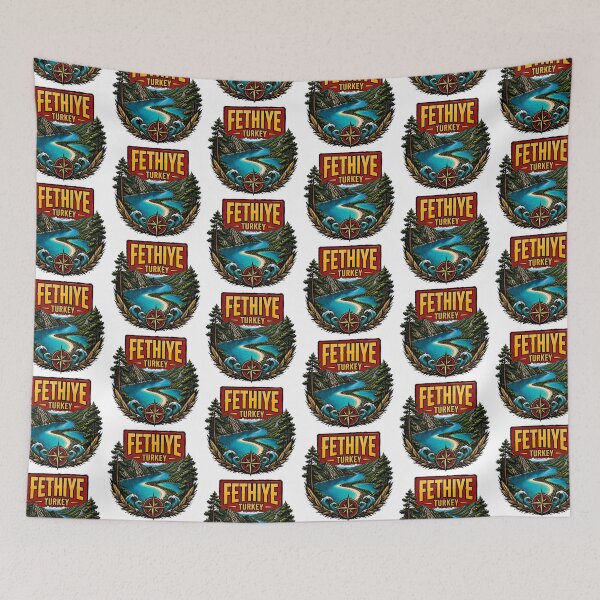 Item preview, Fethiye Turkey Vintage Travel Tourism designed and sold by TravelersGems.