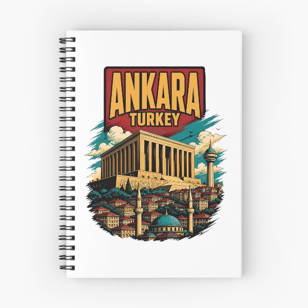 Item preview, Ankara Turkey Vintage Travel Tourism designed and sold by TravelersGems.