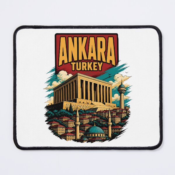 Item preview, Ankara Turkey Vintage Travel Tourism designed and sold by TravelersGems.