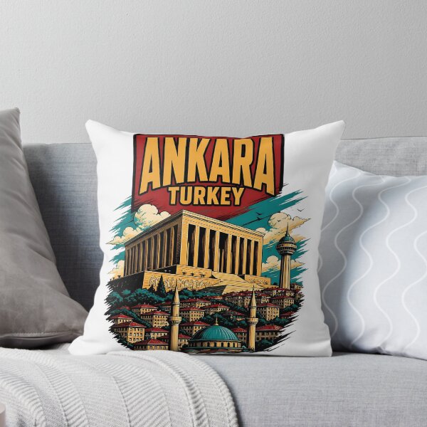 Item preview, Ankara Turkey Vintage Travel Tourism designed and sold by TravelersGems.