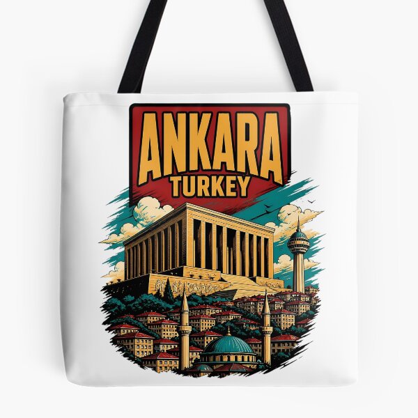 Item preview, Ankara Turkey Vintage Travel Tourism designed and sold by TravelersGems.