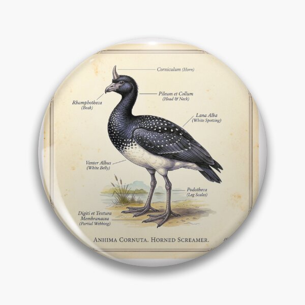 Item preview, Exotic Beautiful Birds - Horned Screamer #2 designed and sold by Helios Be. Lavsh.