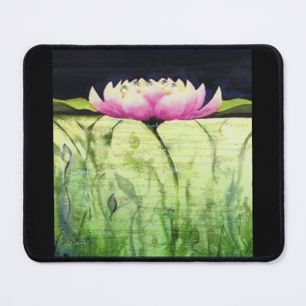 Item preview, Underwater Lily, original watercolor designed and sold by aswoa.