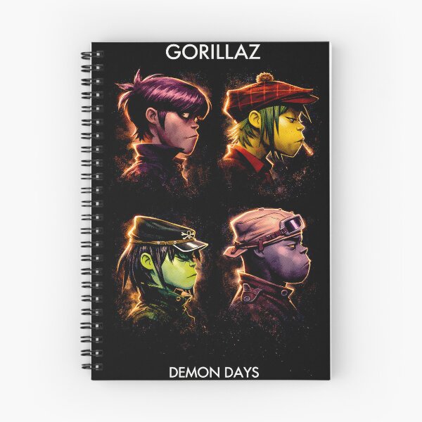 Item preview, Gorillaz Demon Days Halftone Rock Art designed and sold by henrycooper28.