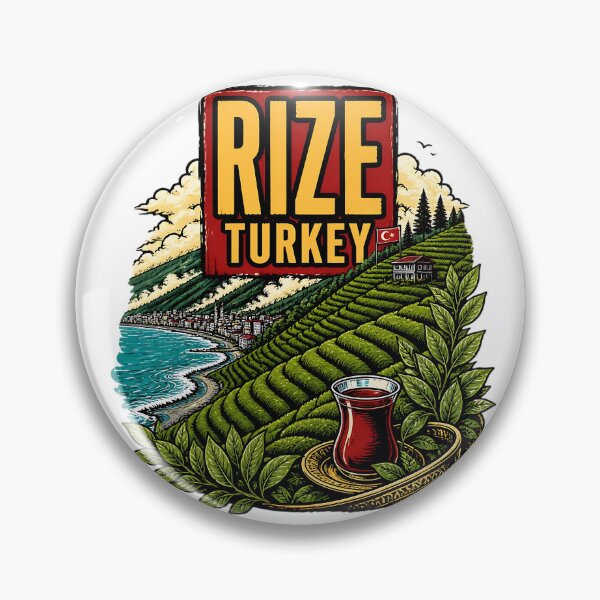 Item preview, Rize Turkey Vintage Travel Tourism designed and sold by TravelersGems.