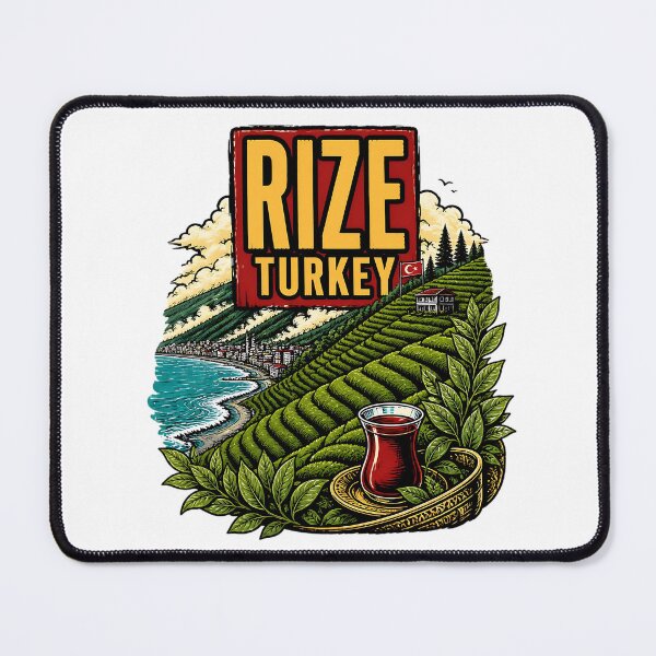 Item preview, Rize Turkey Vintage Travel Tourism designed and sold by TravelersGems.