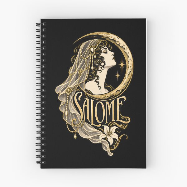 Item preview, Oscar Wilde Salome Veiled Beneath a Golden Moon designed and sold by Fenay Designs.