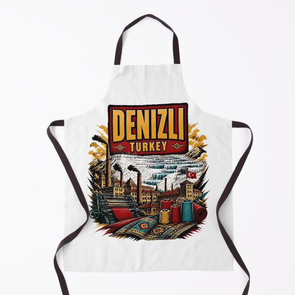 Item preview, Denizli Turkey Vintage Travel Tourism designed and sold by TravelersGems.