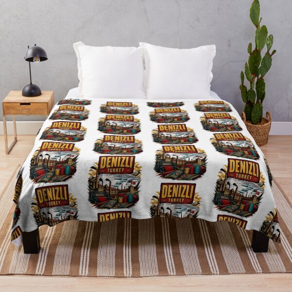 Item preview, Denizli Turkey Vintage Travel Tourism designed and sold by TravelersGems.