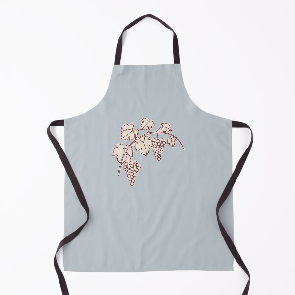 Item preview, Grapevine Leaves and Grapes Line Art Design designed and sold by KRStyleClub.