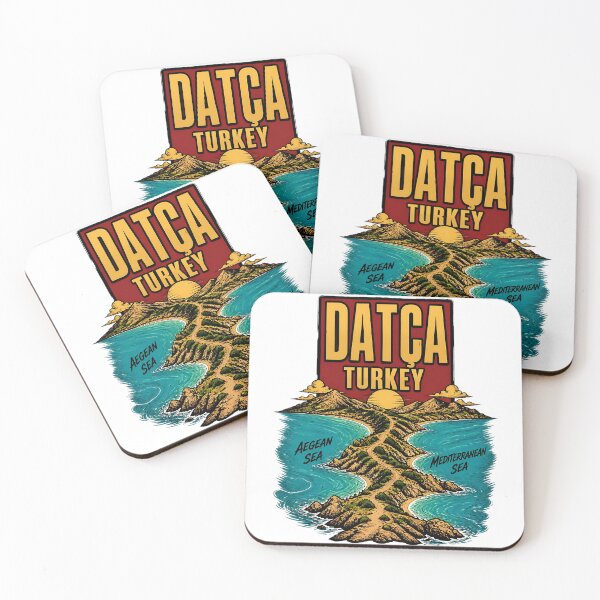 Item preview, Datca Turkey Vintage Travel Tourism designed and sold by TravelersGems.