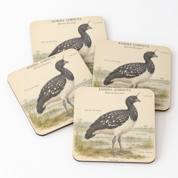 Item preview, Exotic Beautiful Birds - Horned Screamer #3 designed and sold by Helios Be. Lavsh.