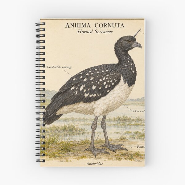 Item preview, Exotic Beautiful Birds - Horned Screamer #3 designed and sold by Helios Be. Lavsh.