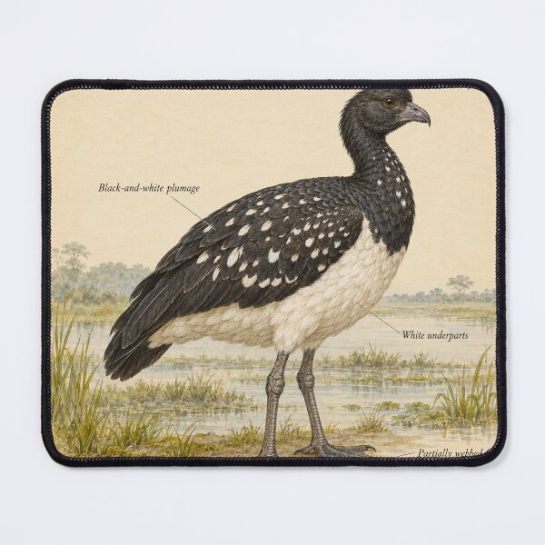 Item preview, Exotic Beautiful Birds - Horned Screamer #3 designed and sold by Helios Be. Lavsh.
