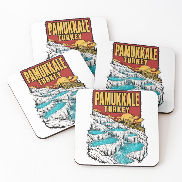 Item preview, Pamukkale Turkey Vintage Travel Tourism designed and sold by TravelersGems.