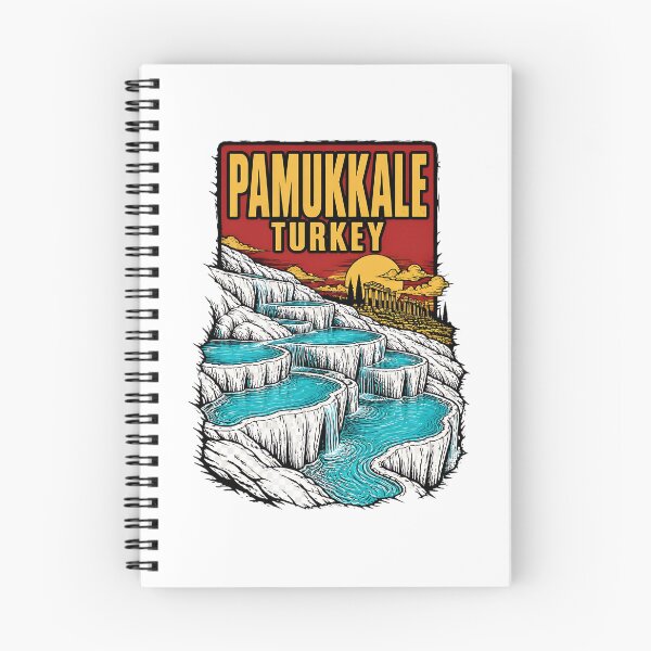 Item preview, Pamukkale Turkey Vintage Travel Tourism designed and sold by TravelersGems.